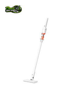 Dan's Carpet Trends rechargeable handheld vacuum with washable accessories
