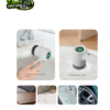 Dan's Carpet Trends electric scrubber with replaceable brush heads for kitchen use