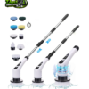 Dan's Carpet Trends 9 in 1 electric cleaning brush for bathroom and floor cleaning