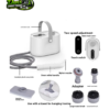 Dan's Carpet Trends high pressure steam cleaner for grease and dirt removal