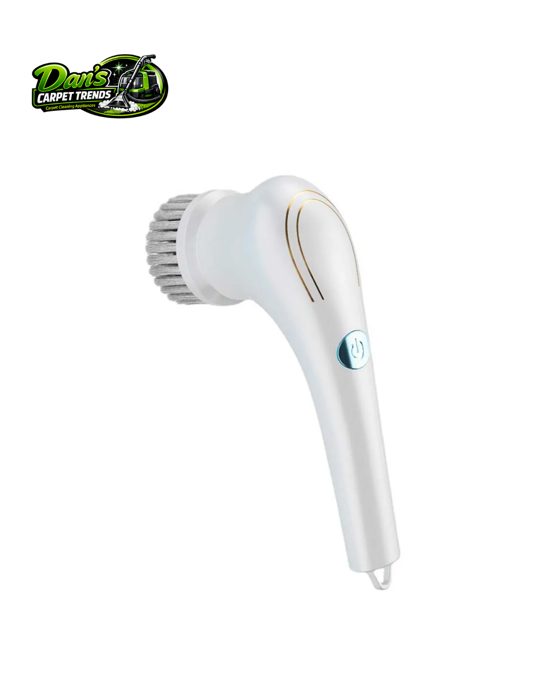 Dan's Carpet Trends electric kitchen cleaning brush for dishwashing and cookware cleaning